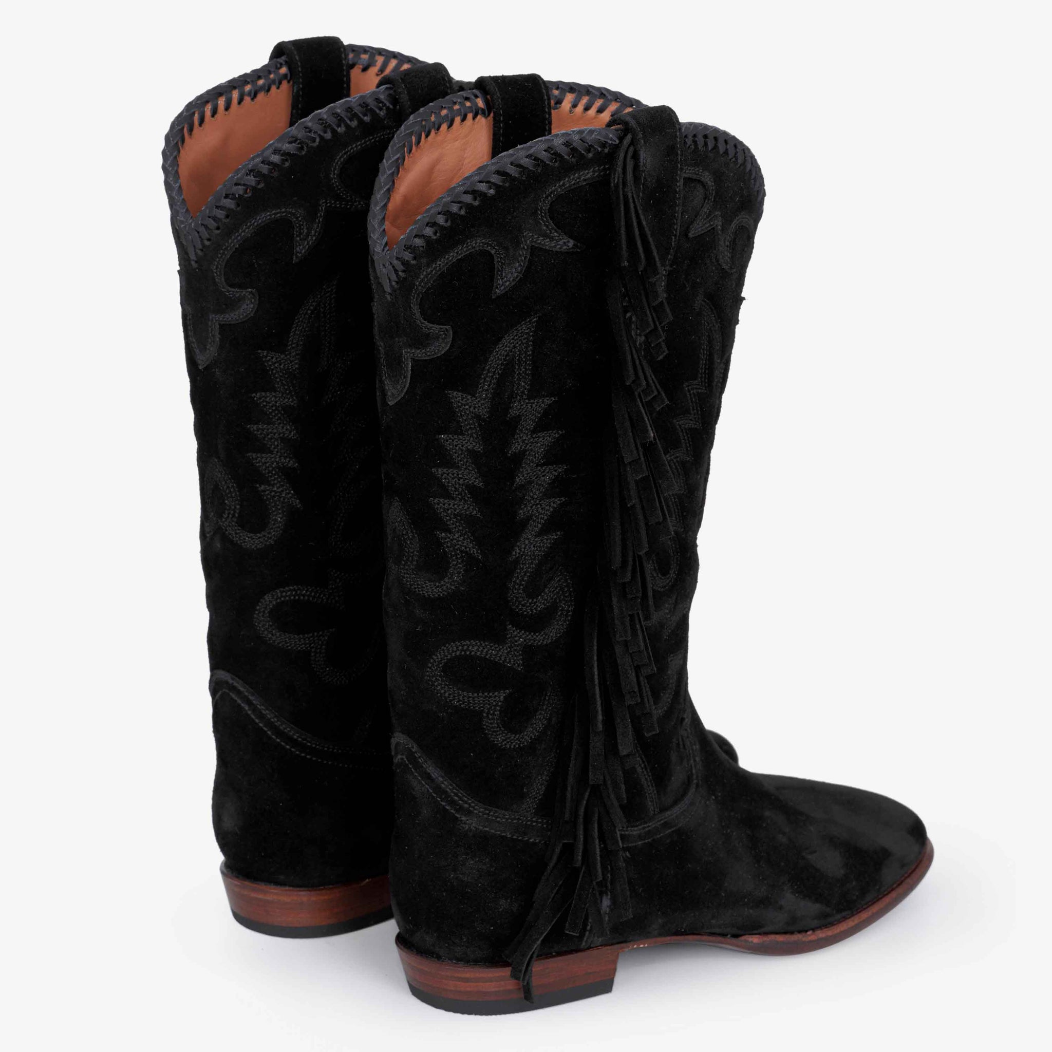 Midnight Black Fringes