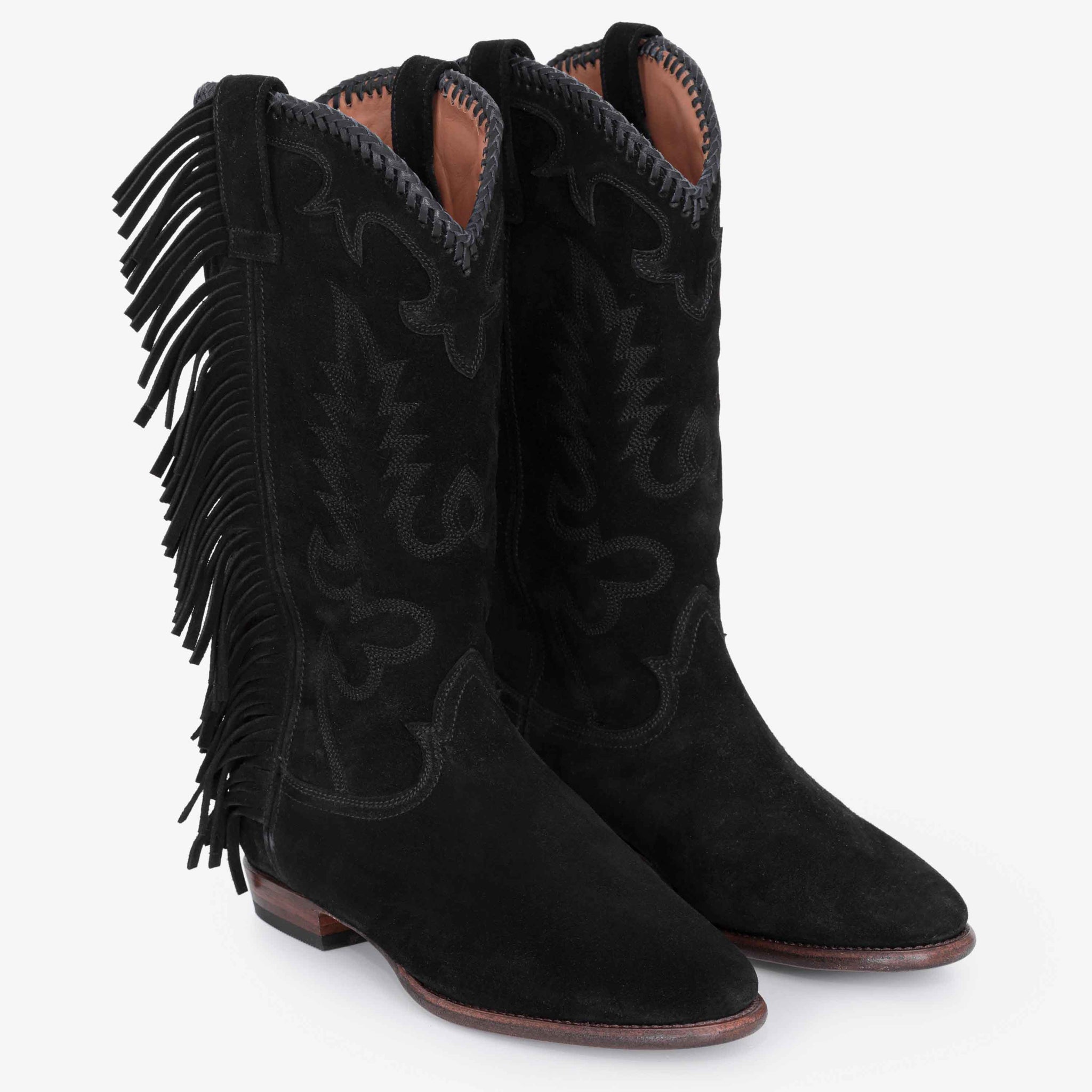 Midnight Black Fringes