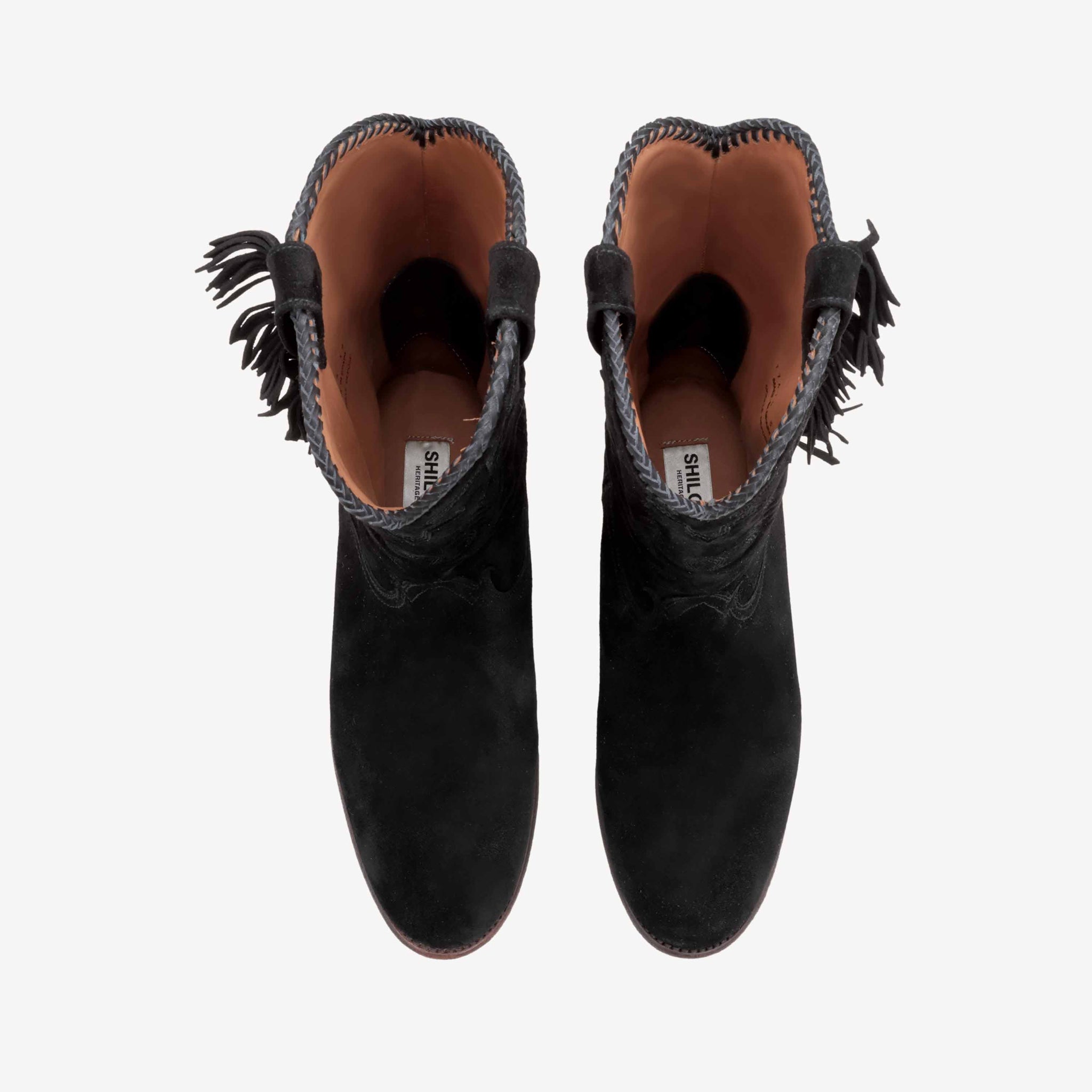 Midnight Black Fringes