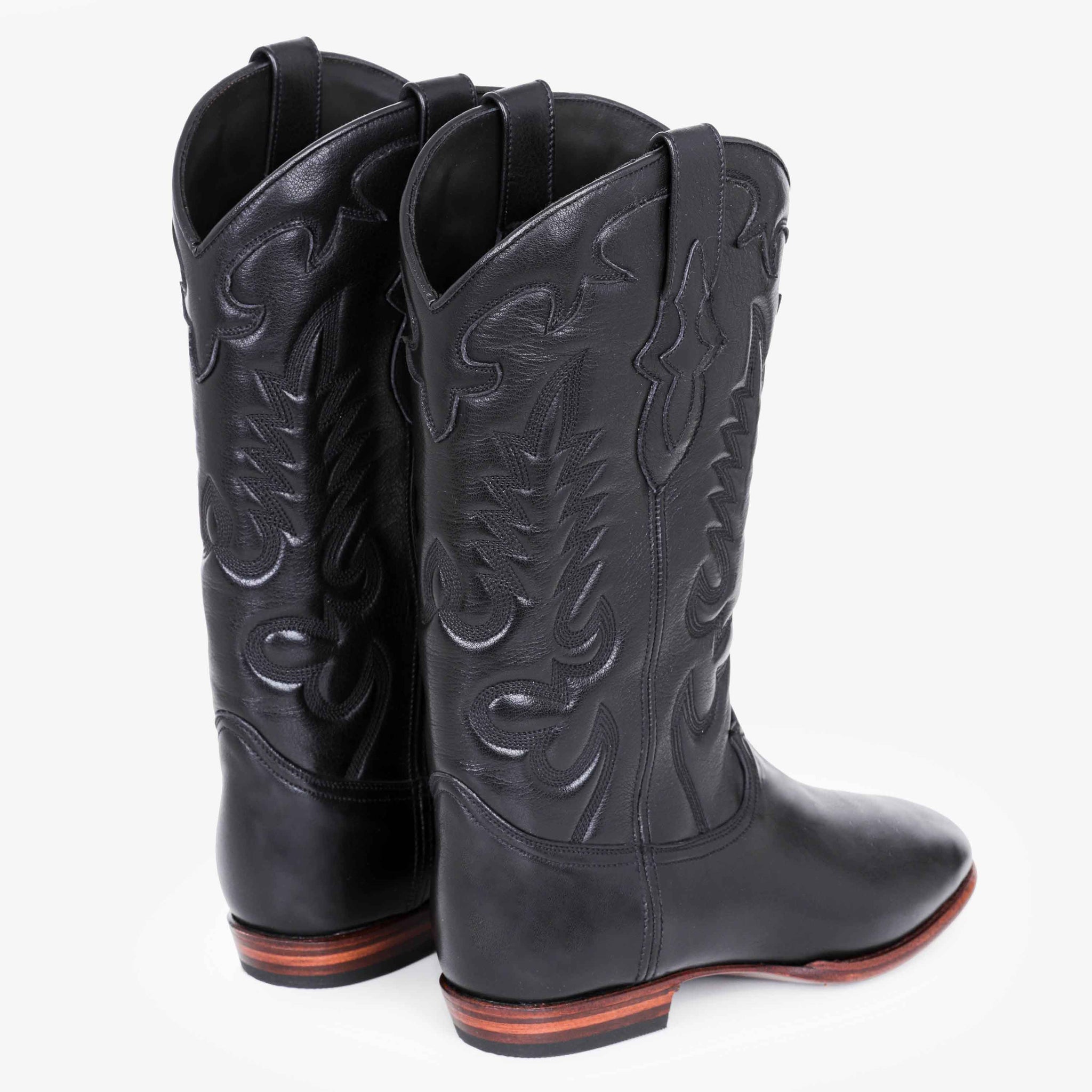 Midnight Black Leather