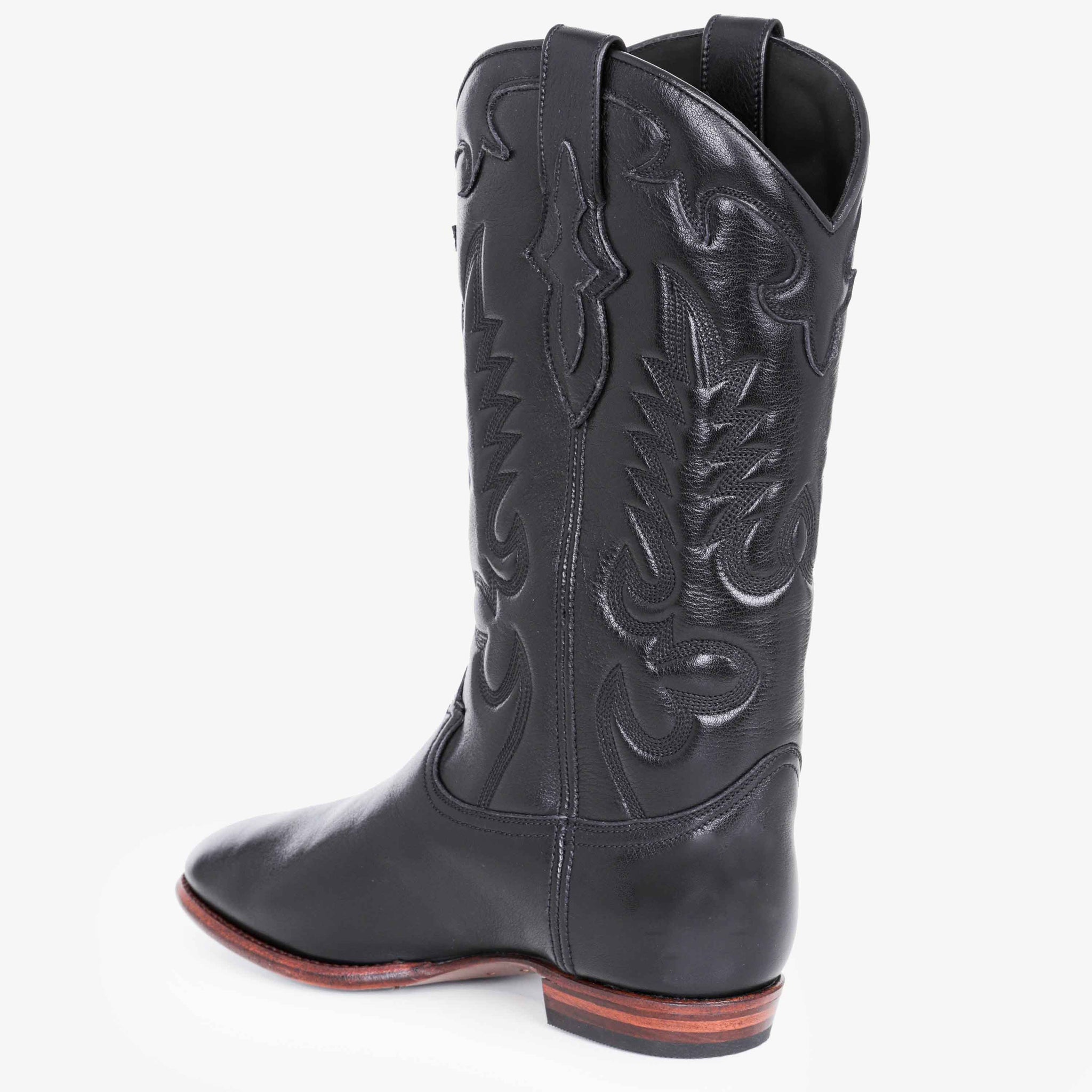 Midnight Black Leather
