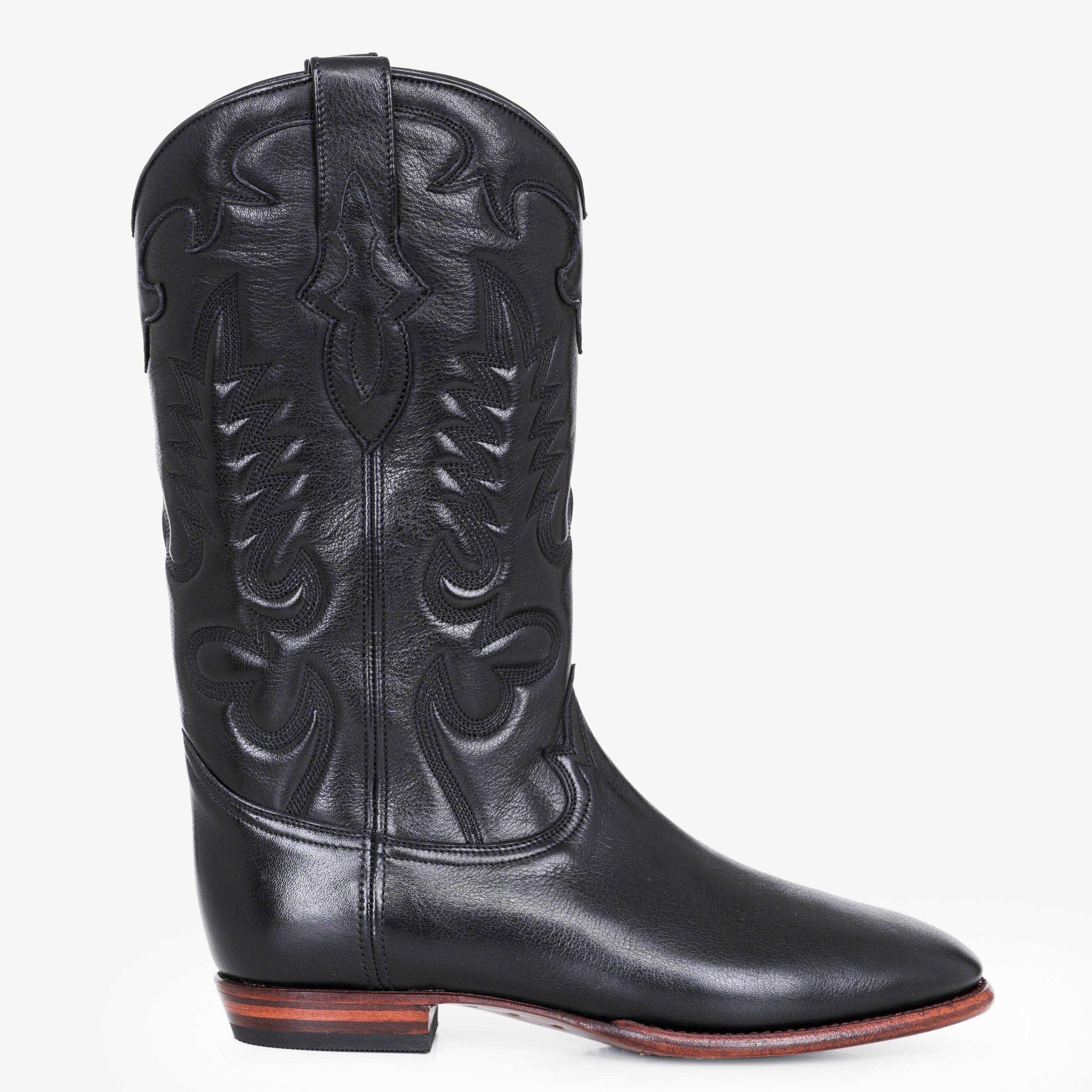 Midnight Black Leather