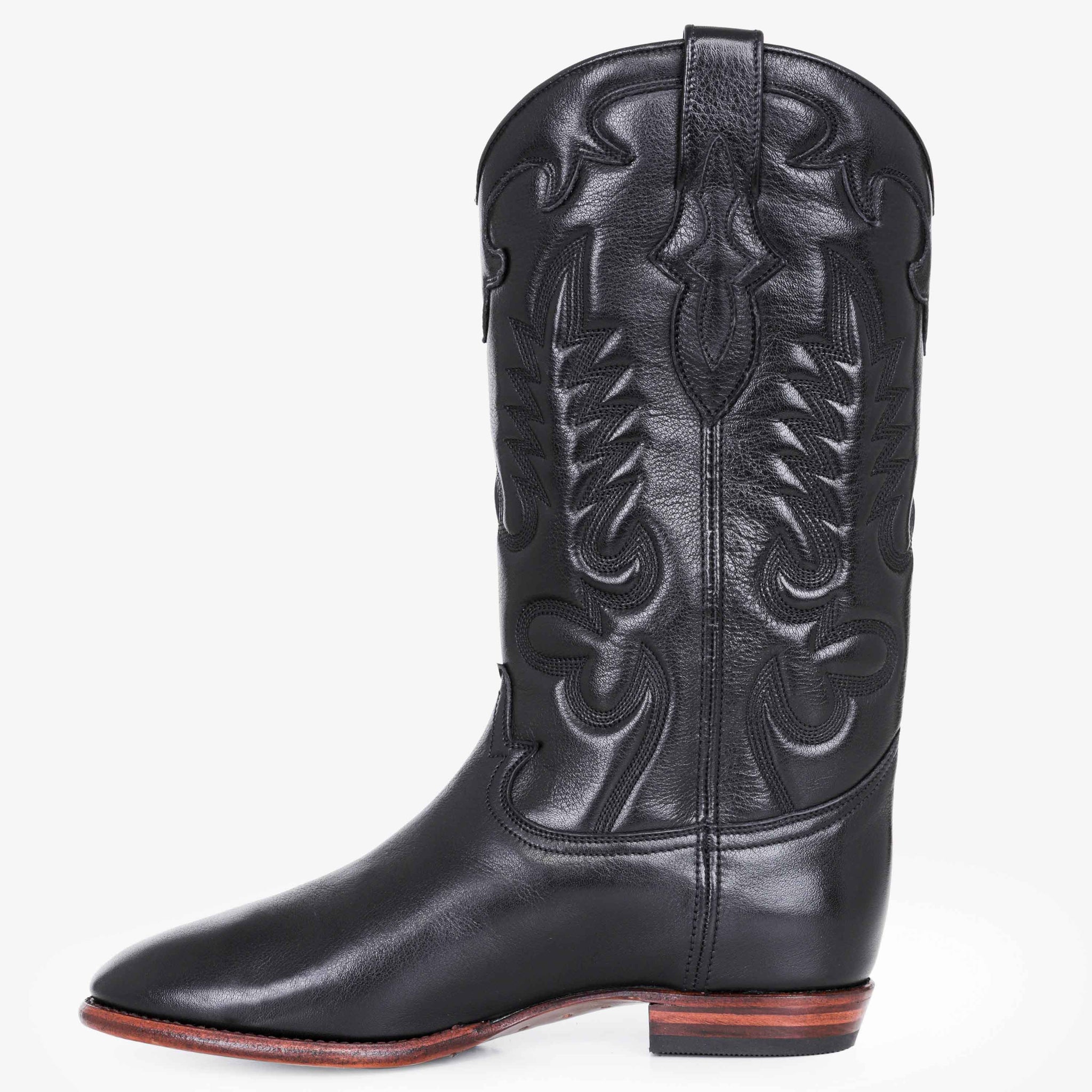 Midnight Black Leather
