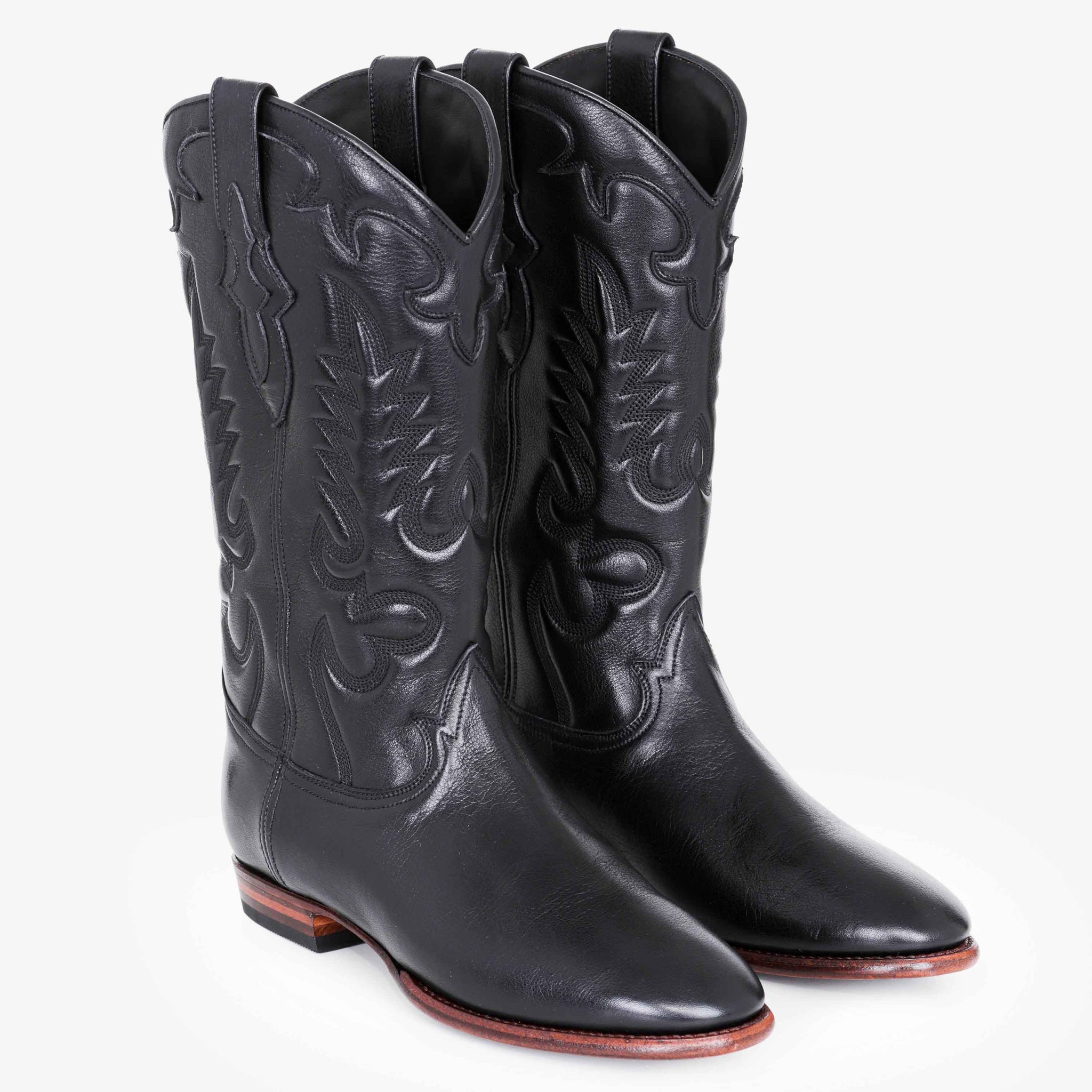 Midnight Black Leather