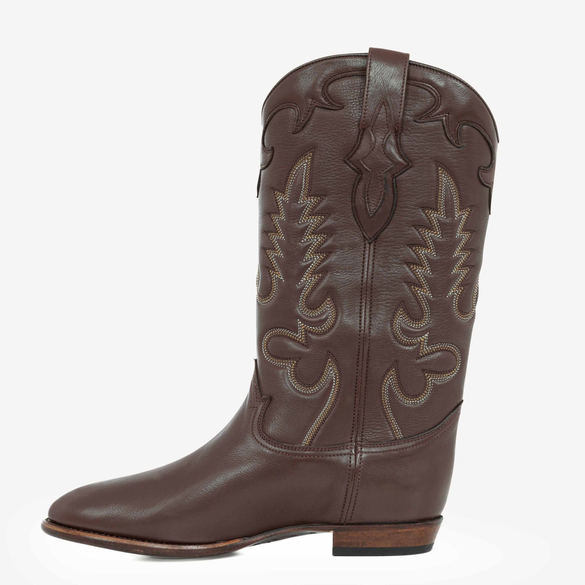 Midnight Brown Leather