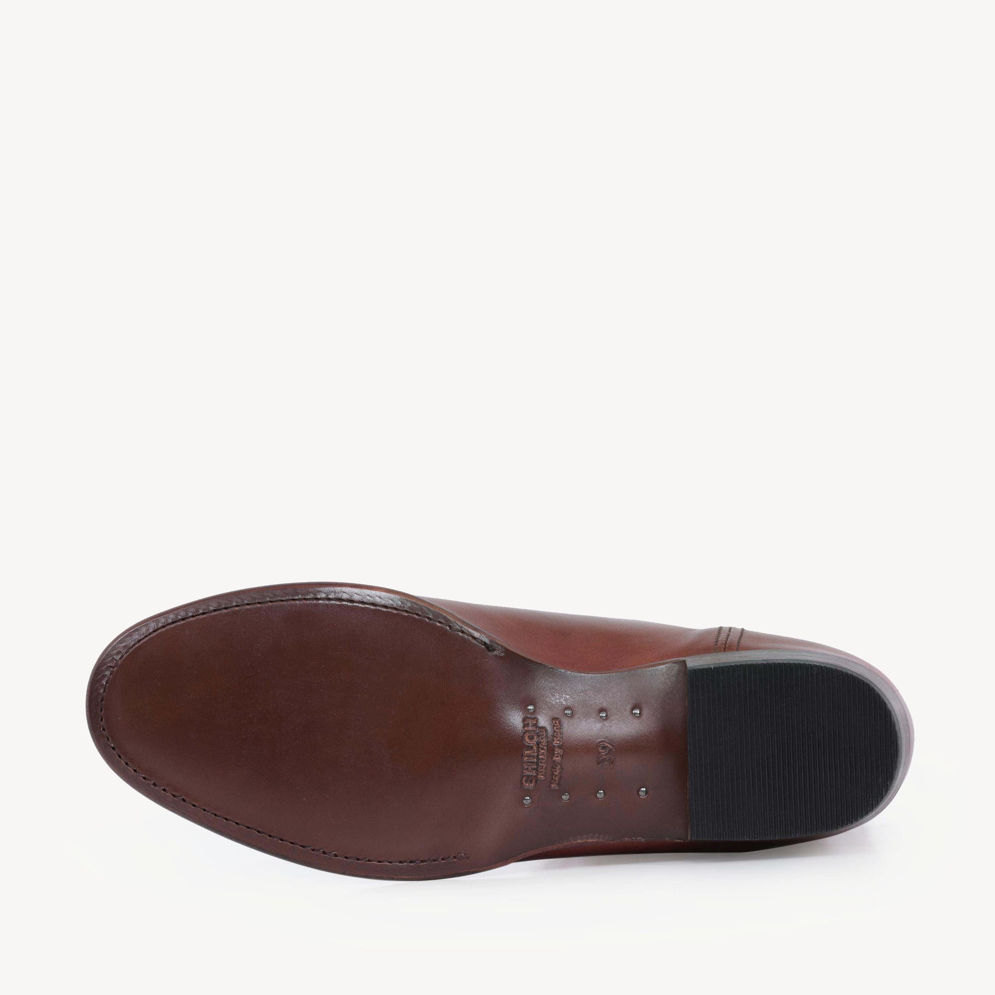 Midnight Cognac Leather