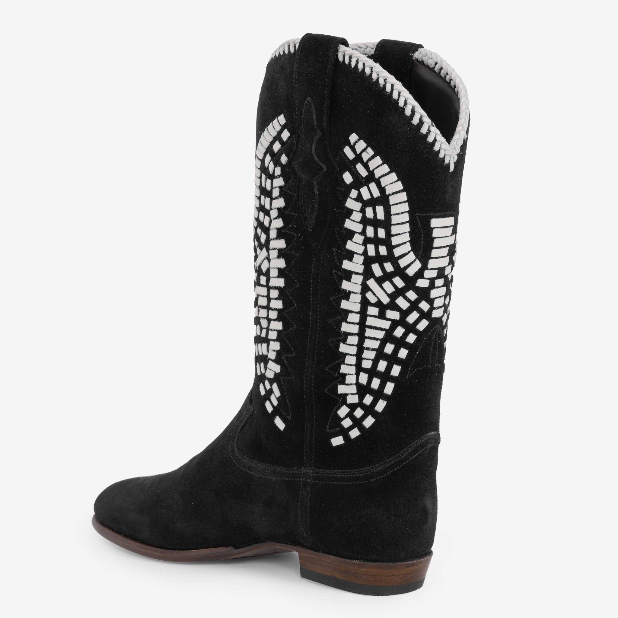 Midnight Inca Black White