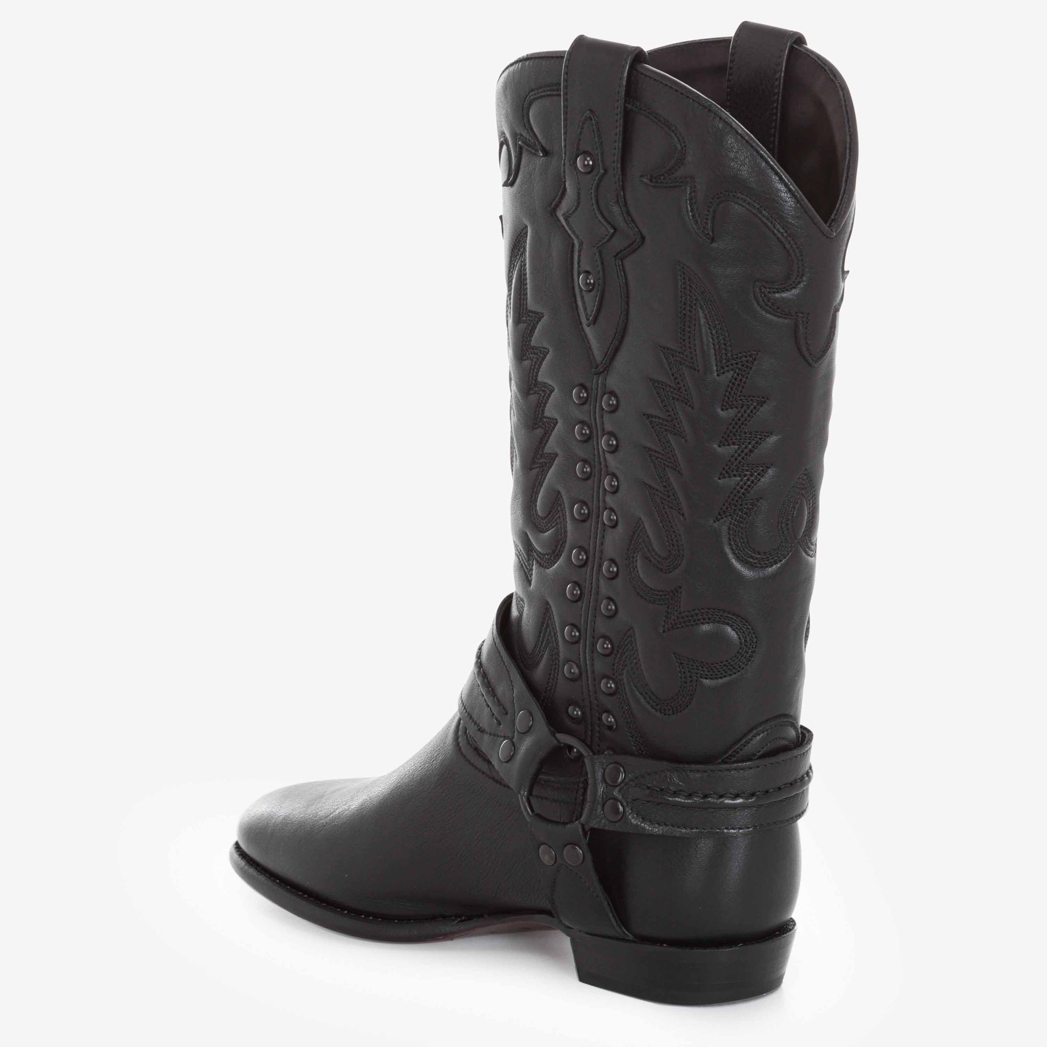 Midnight Rider Black Leather