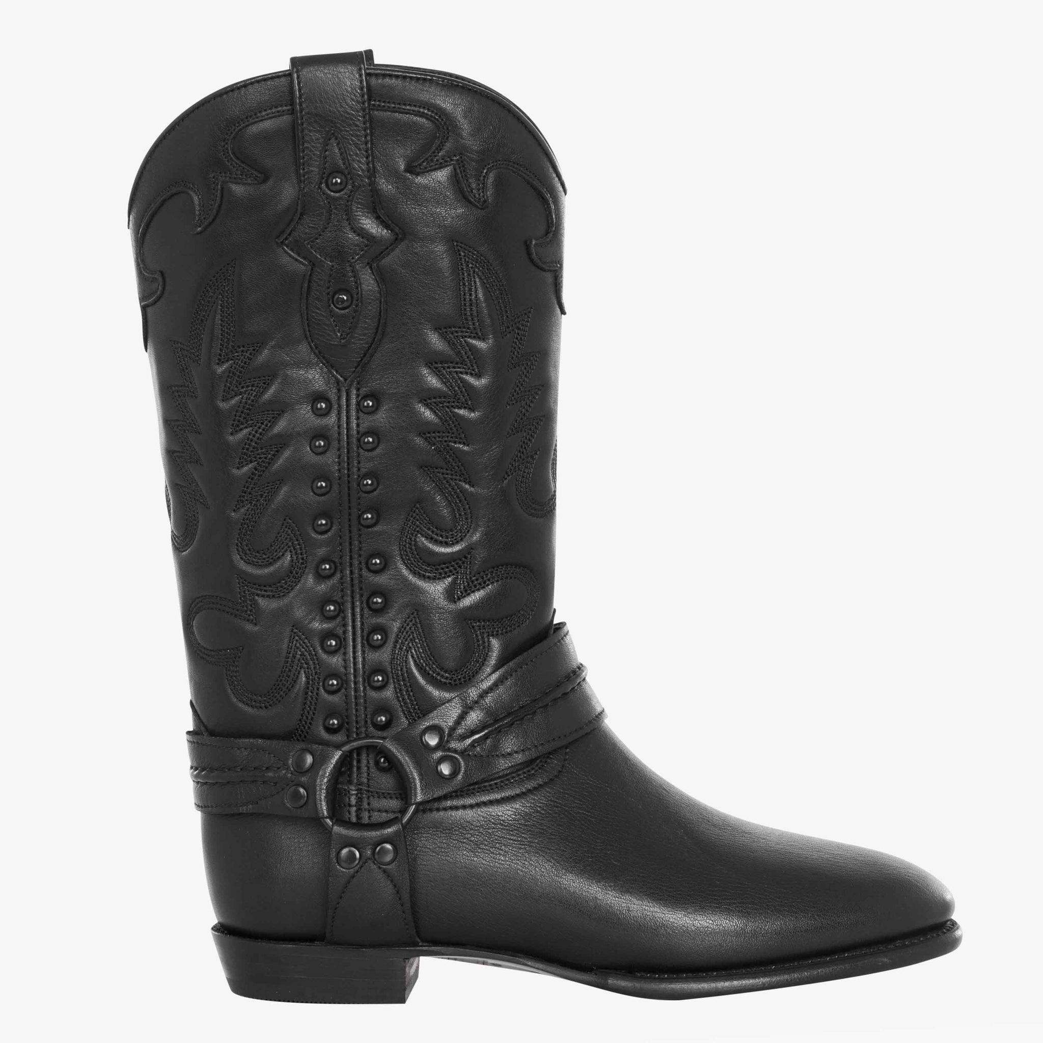 Midnight Rider Black Leather