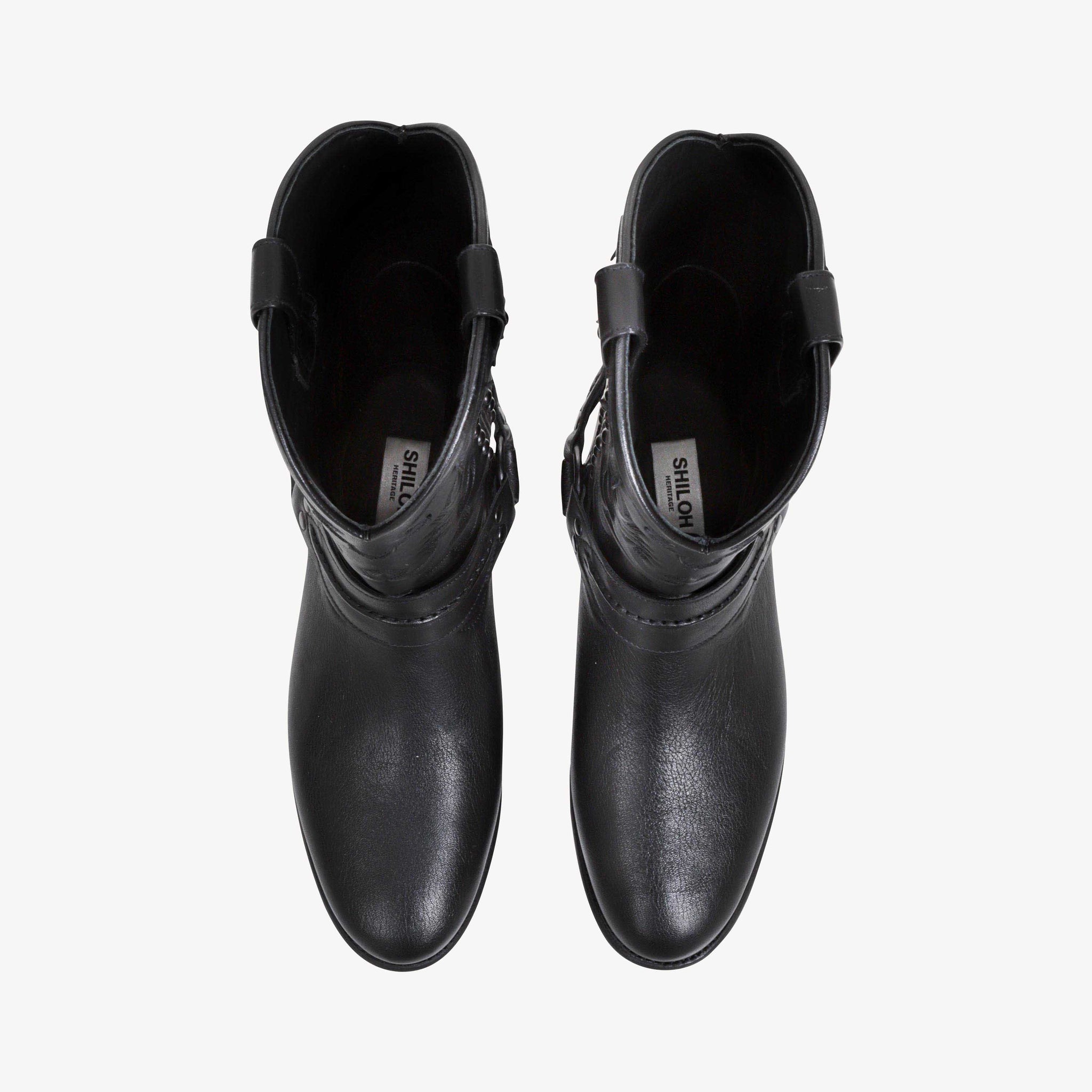 Midnight Rider Black Leather