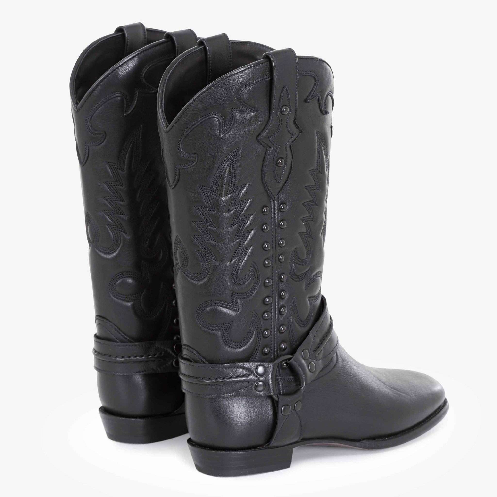 Midnight Rider Black Leather