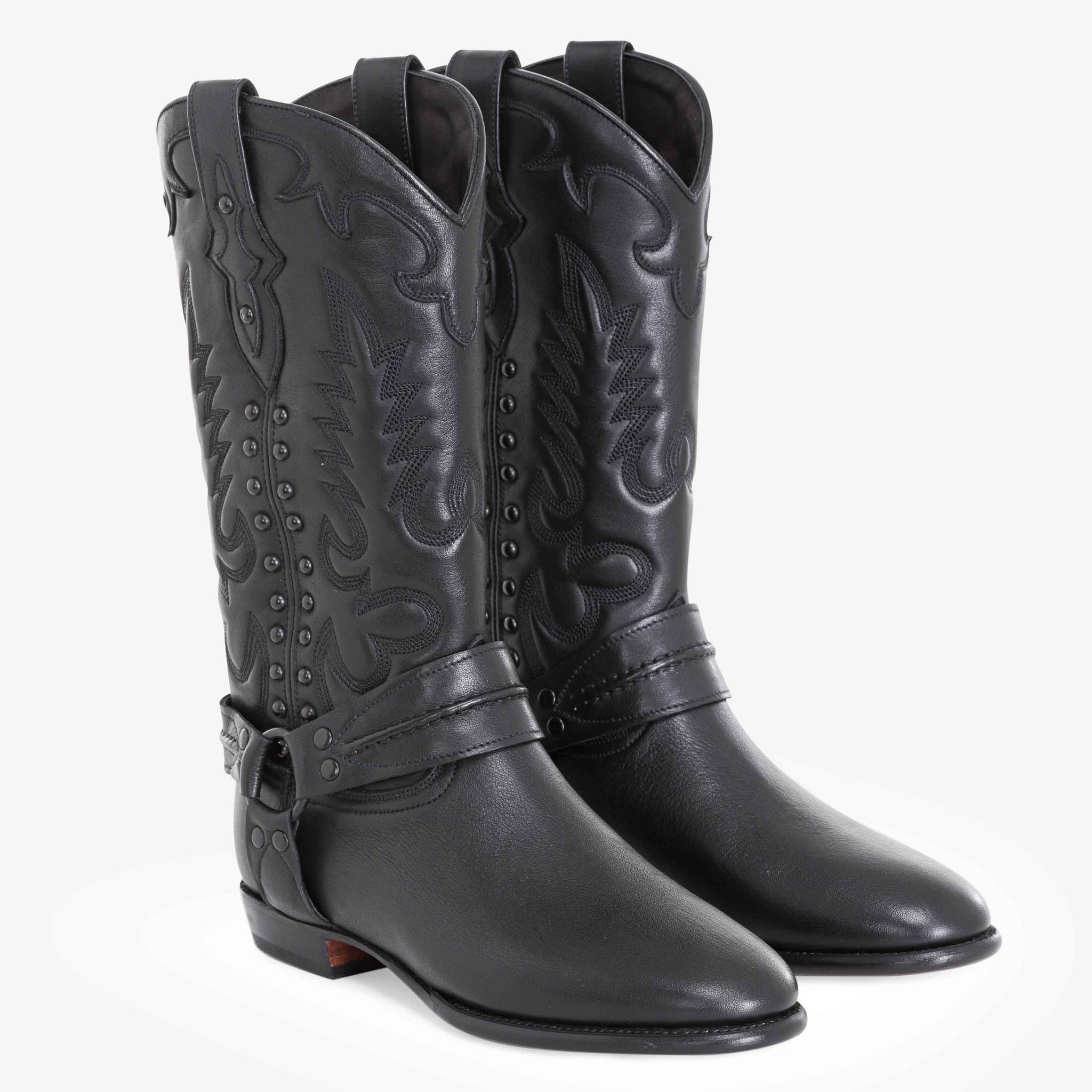 Midnight Rider Black Leather