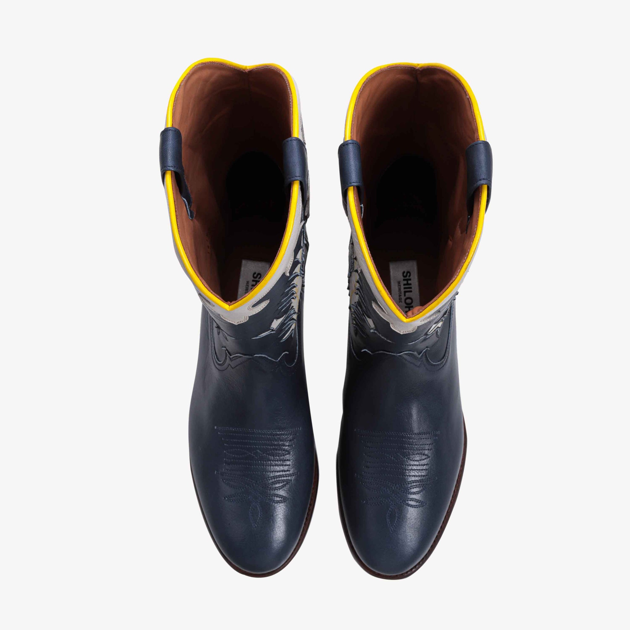 Midnight Texas Dark Blue Leather