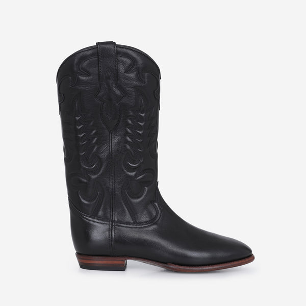 Midnight Magic Over-The-Knee Western Boots
