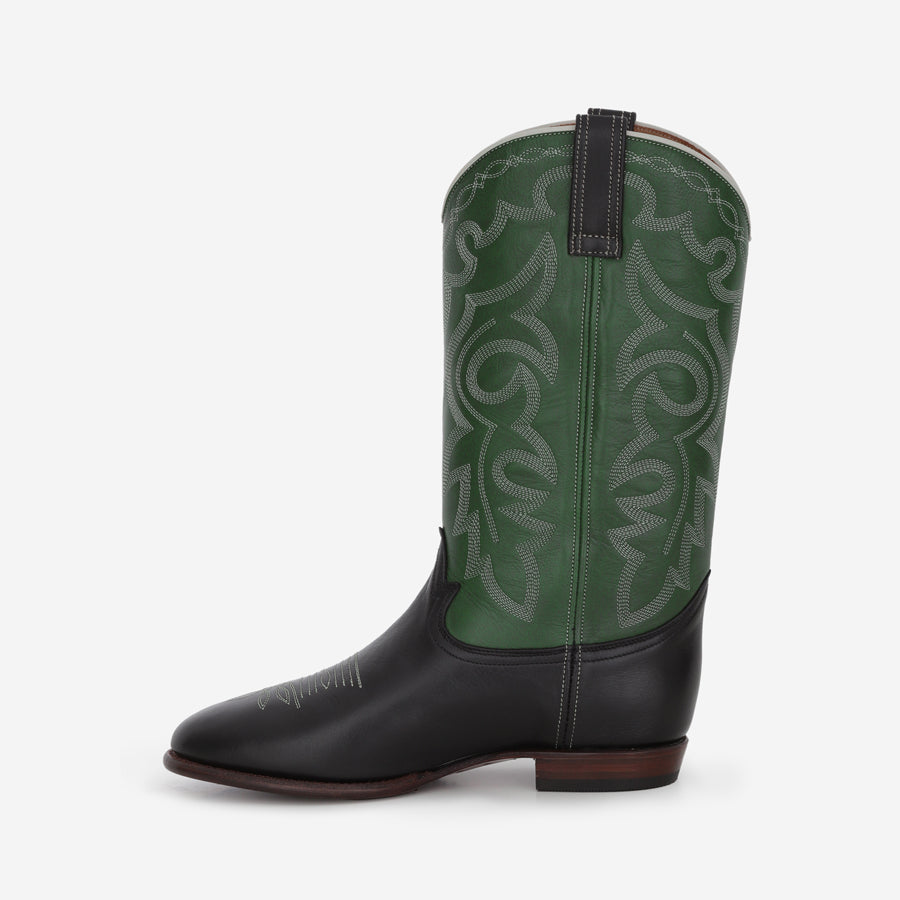 Midnight Wander Cuir Dark Green/Black