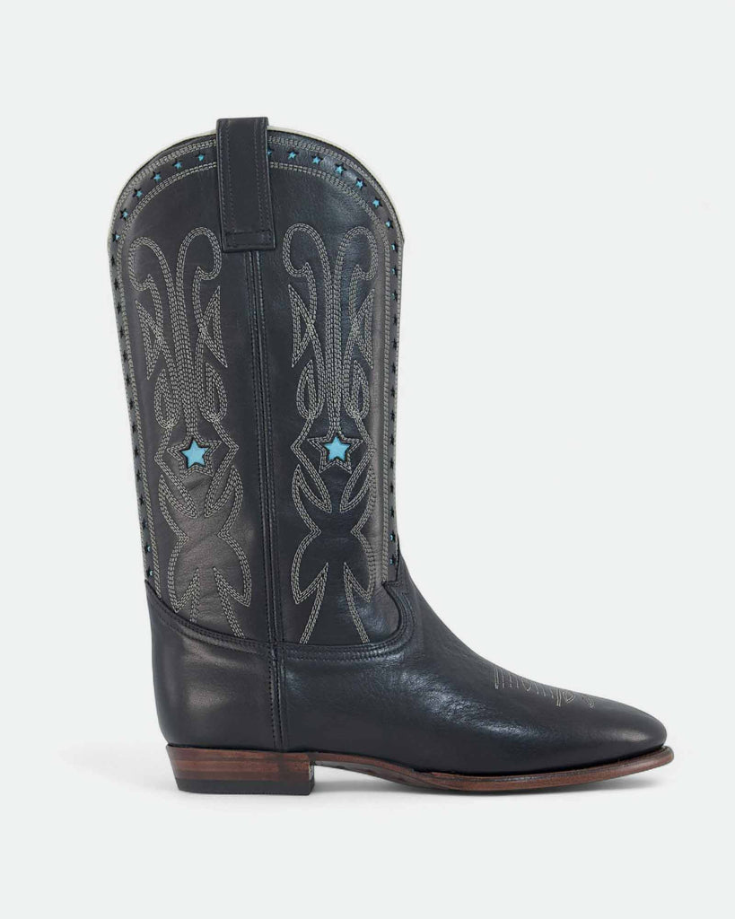 Midnight Rodeo Cuir Noir