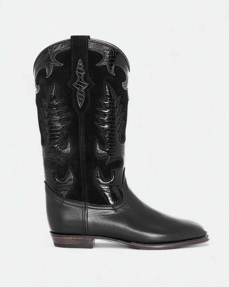 Midnight Patchwork Black