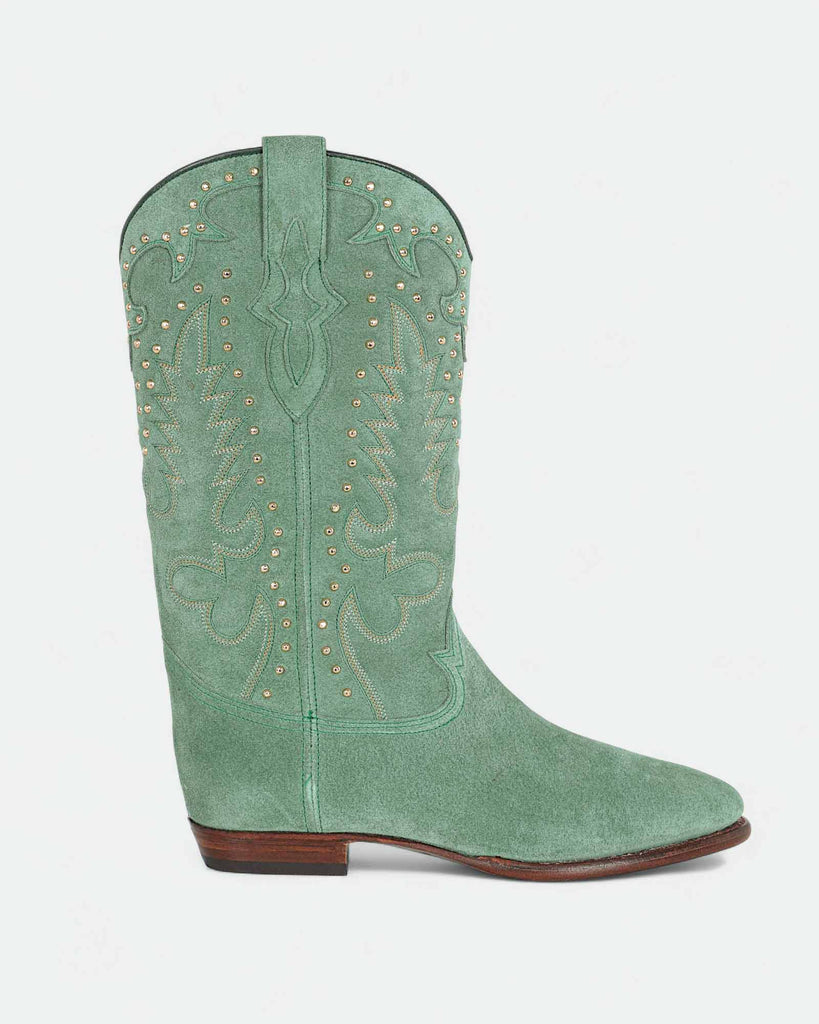 Midnight Studs Green