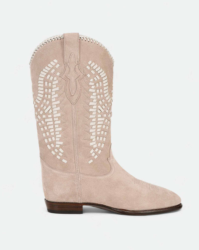 Midnight Inca Nude White