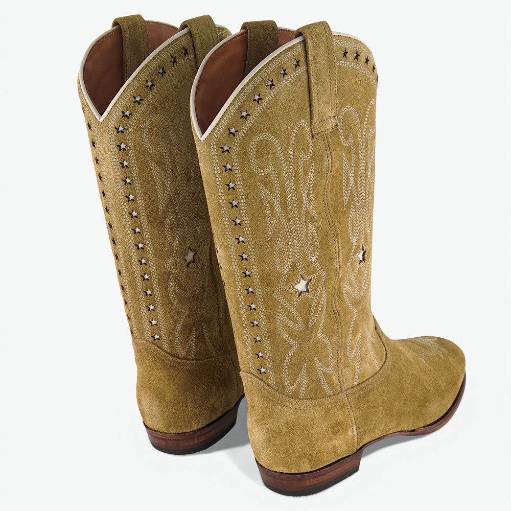 Midnight Rodeo Suede Camel