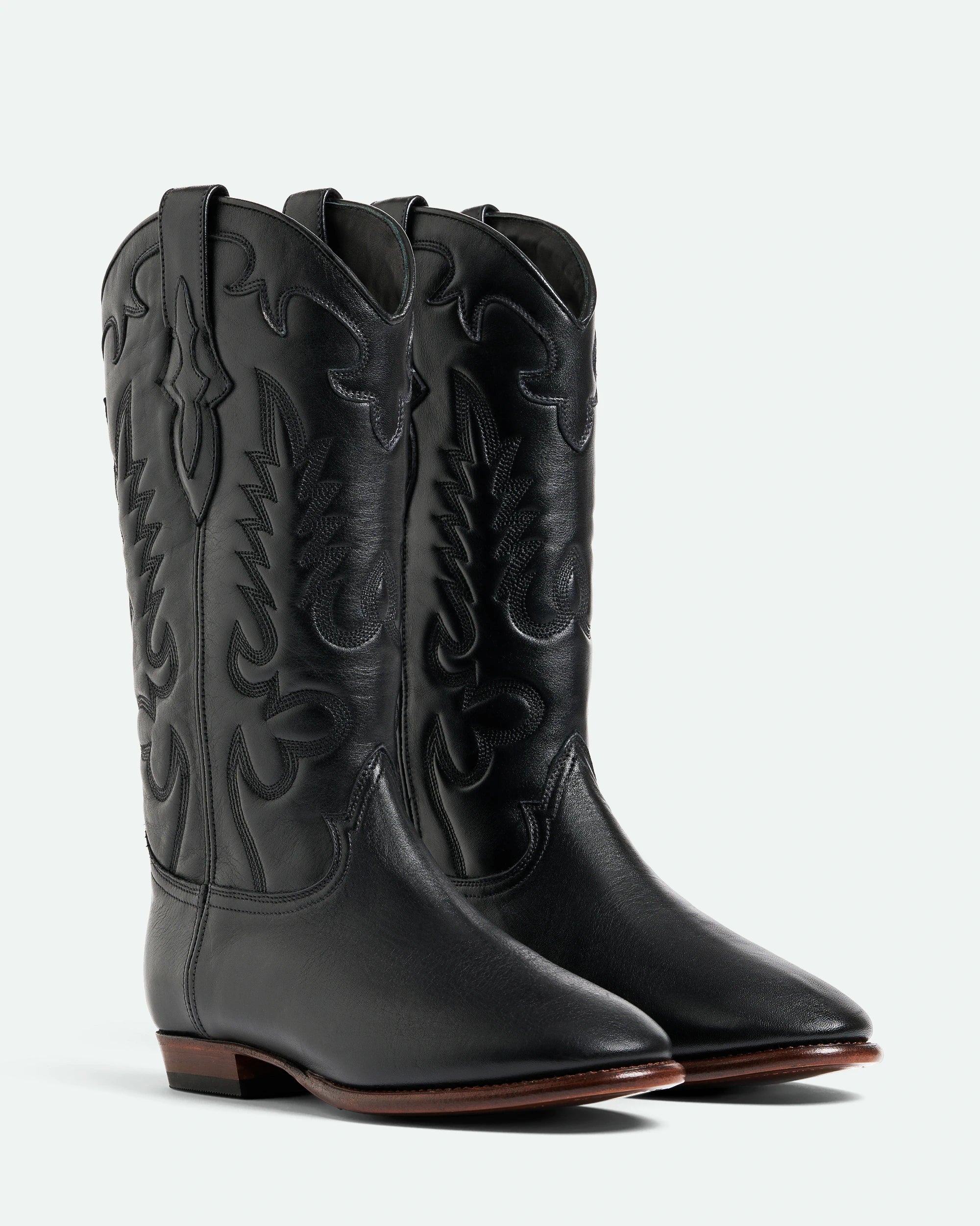 Midnight Black Leather