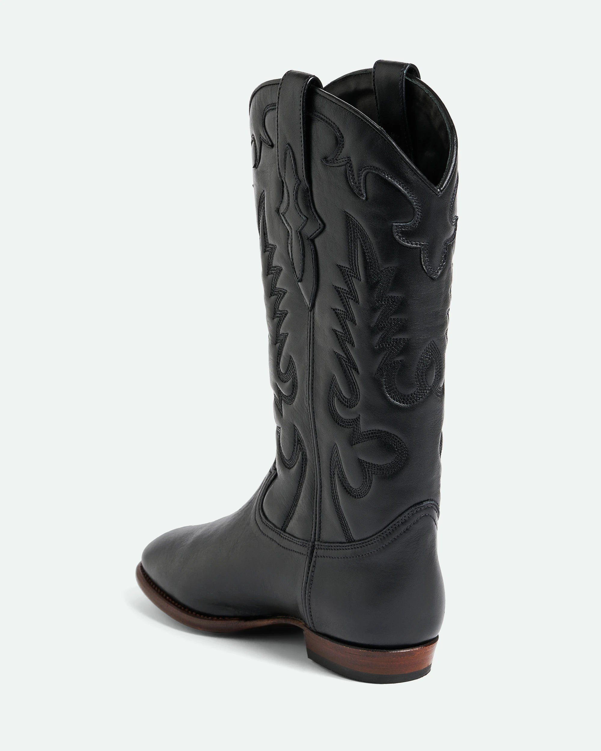 Midnight Black Leather