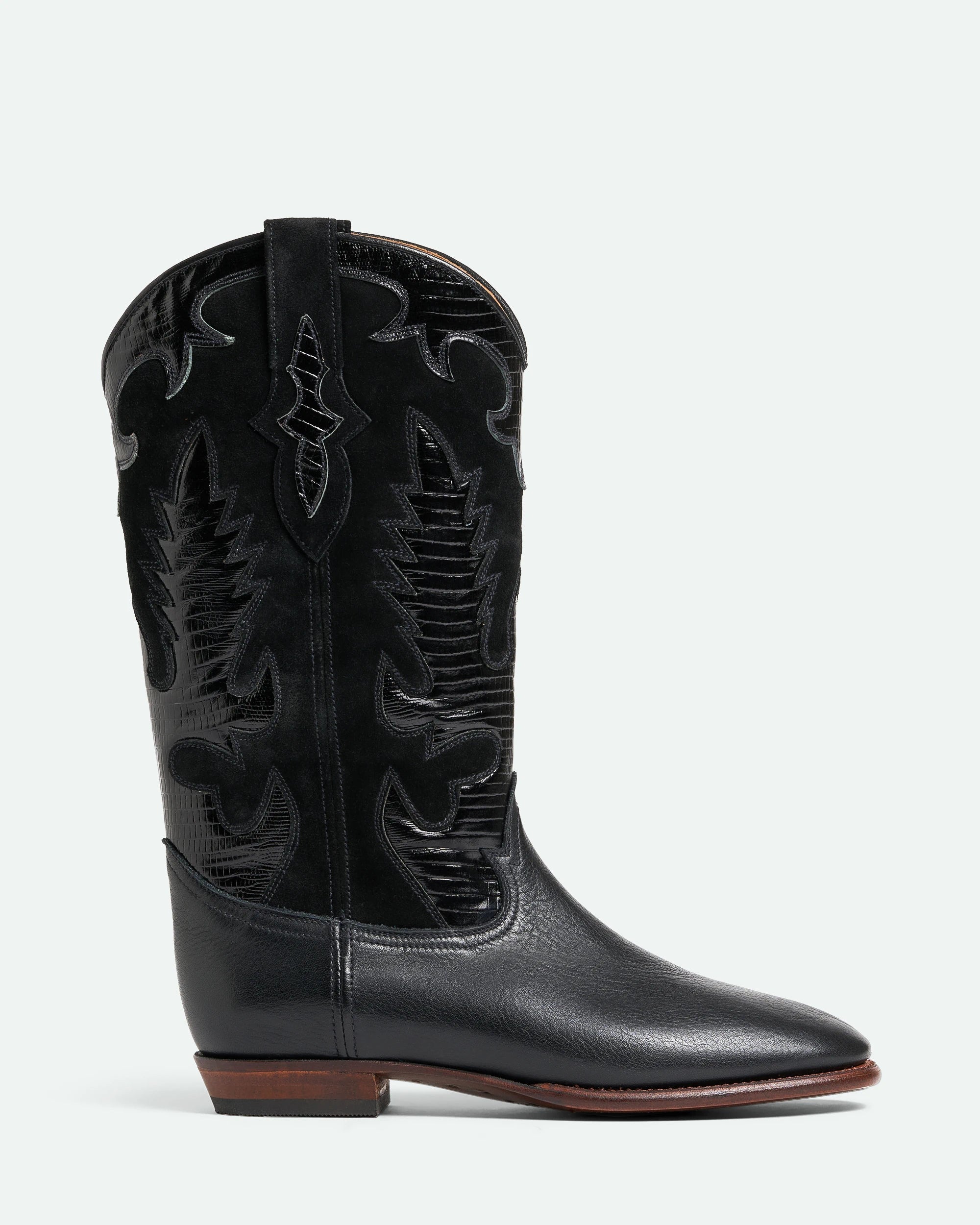 Midnight Patchwork Black