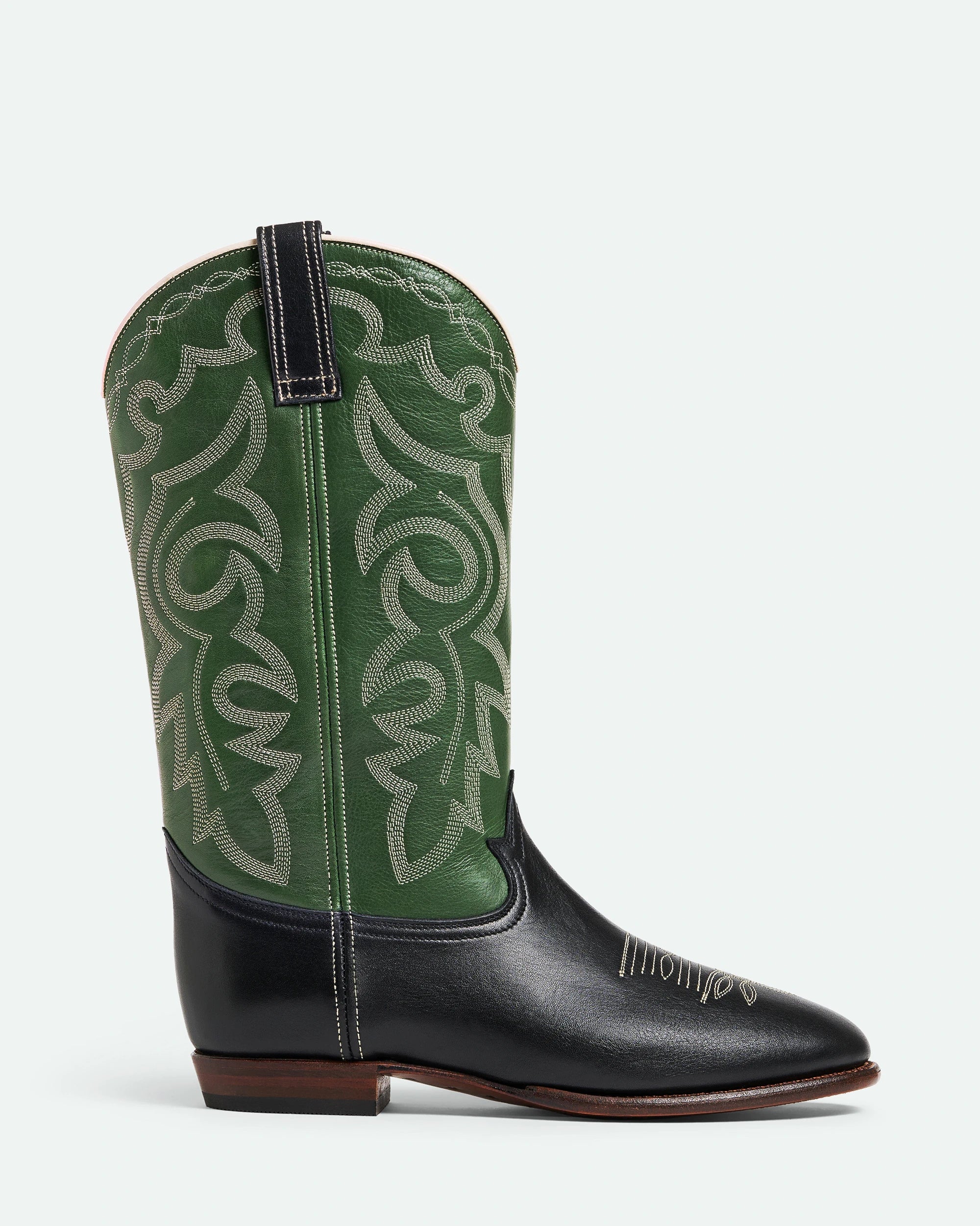 Midnight Wander Cuir Dark Green/Black