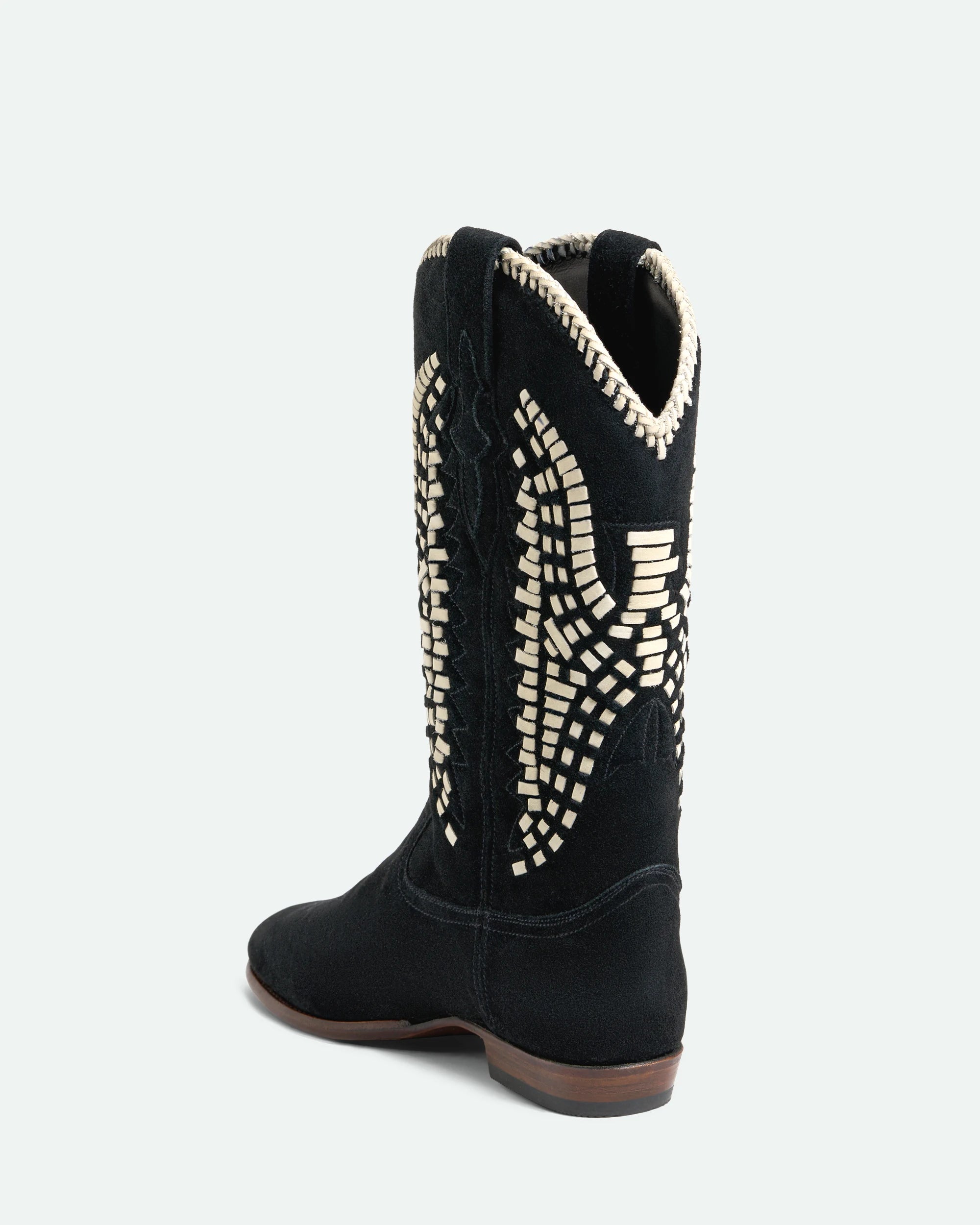 Midnight Inca Black White
