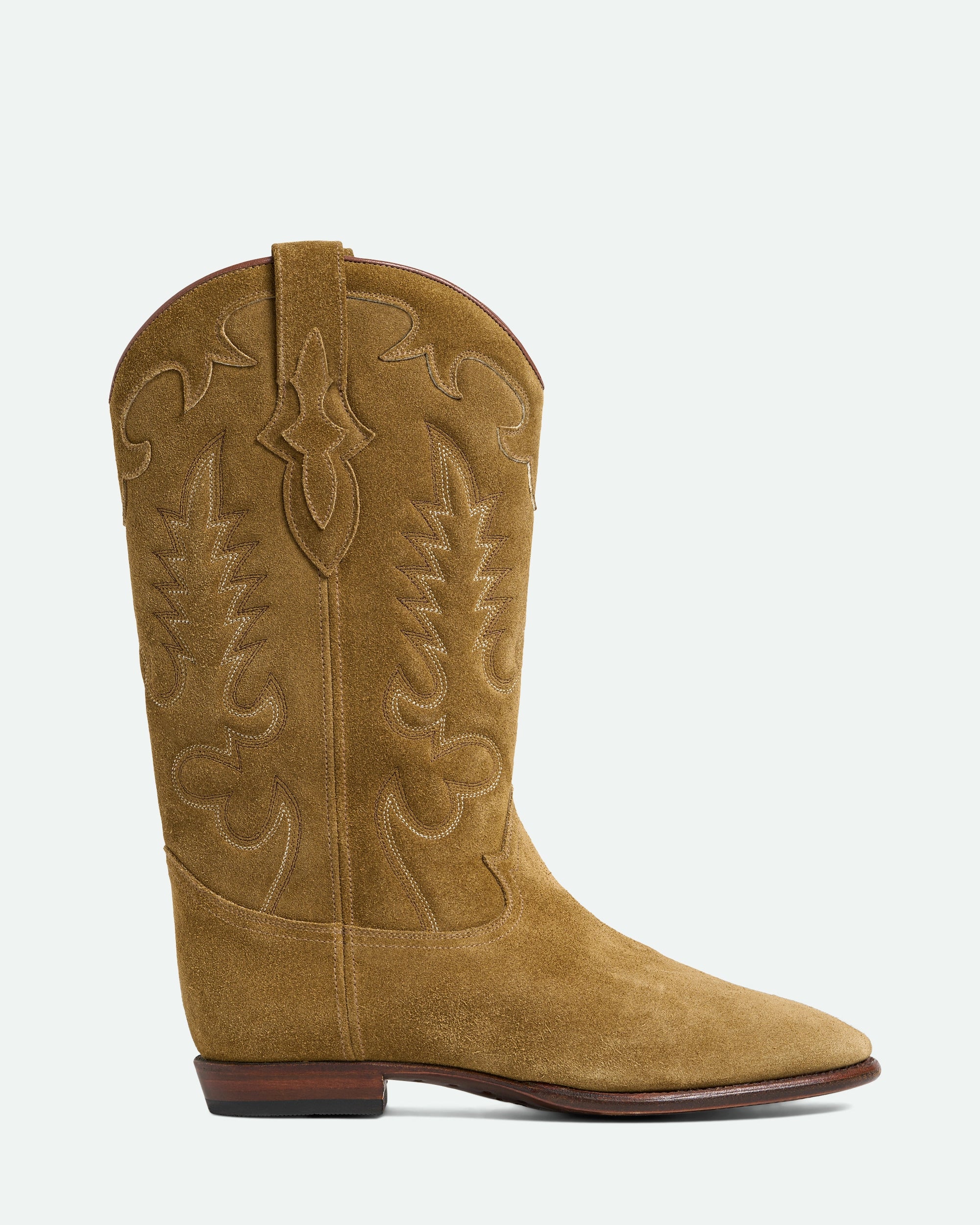 Midnight Suede Camel