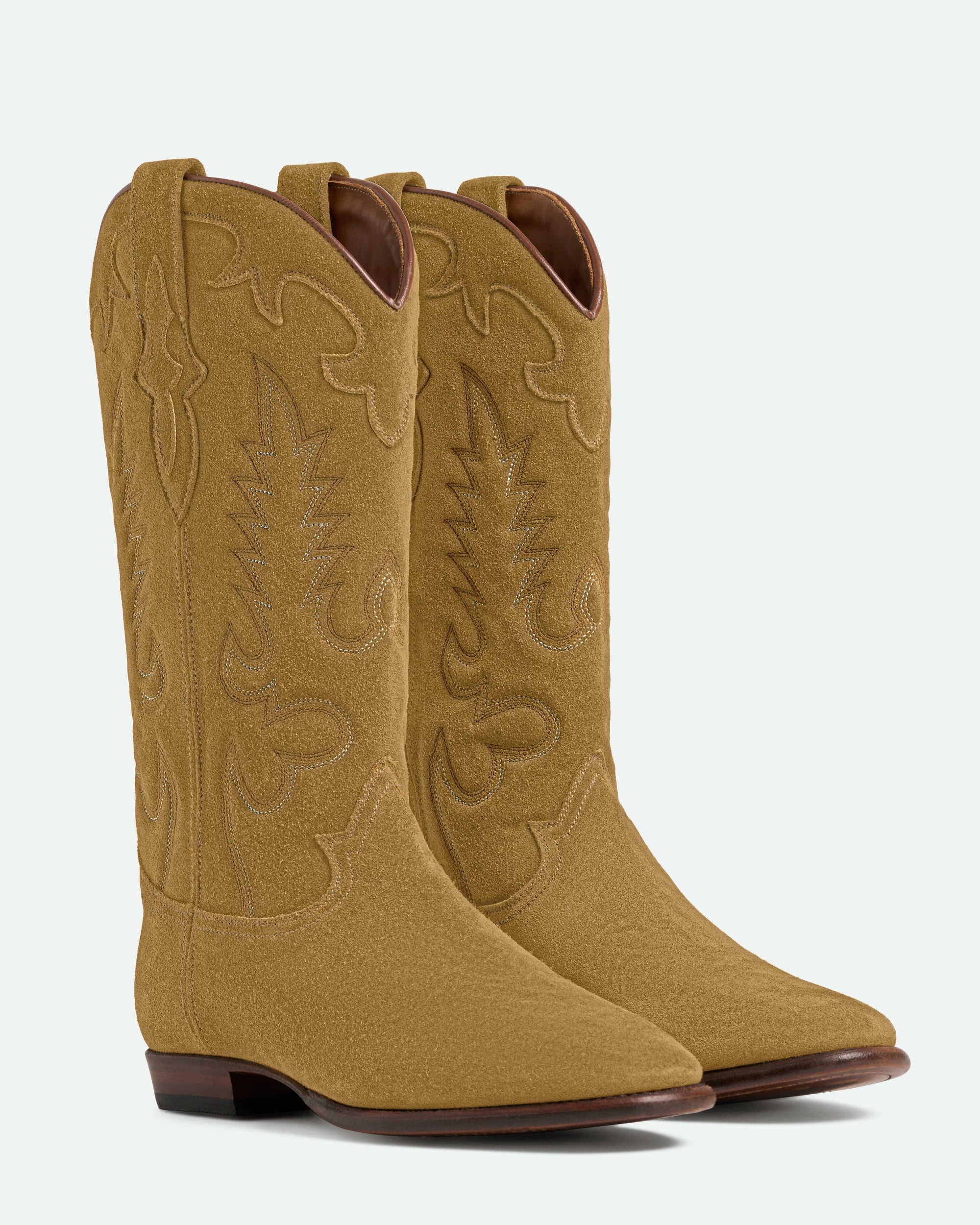 Midnight Suede Camel