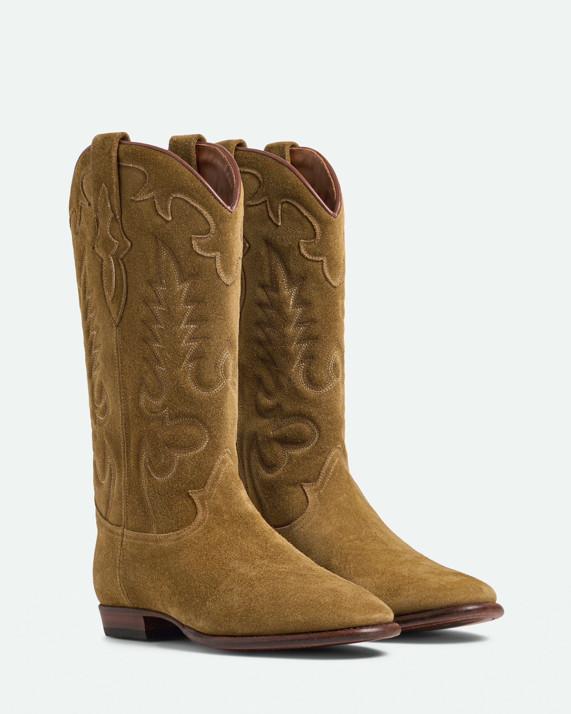 Midnight Suede Camel