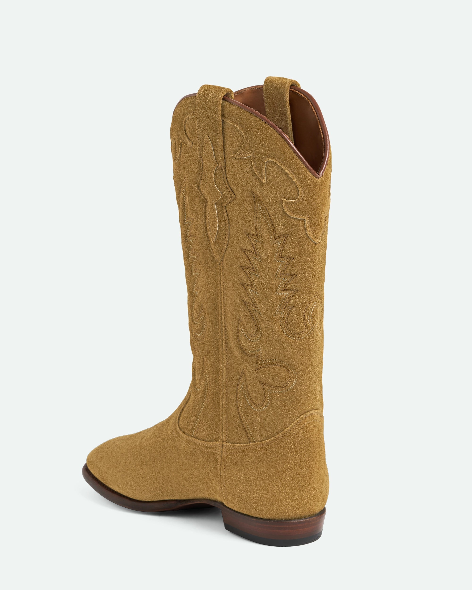 Midnight Suede Camel