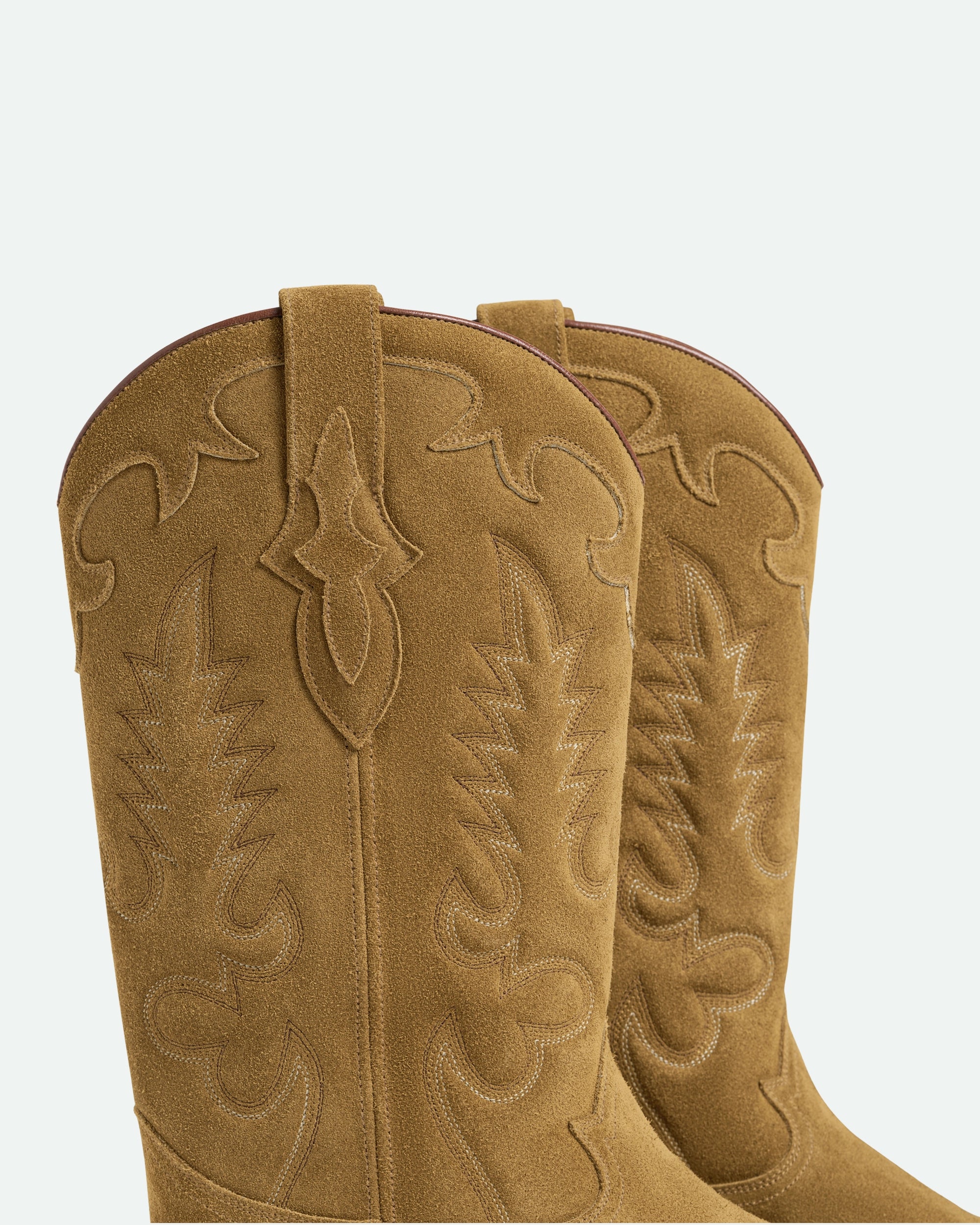 Midnight Suede Camel