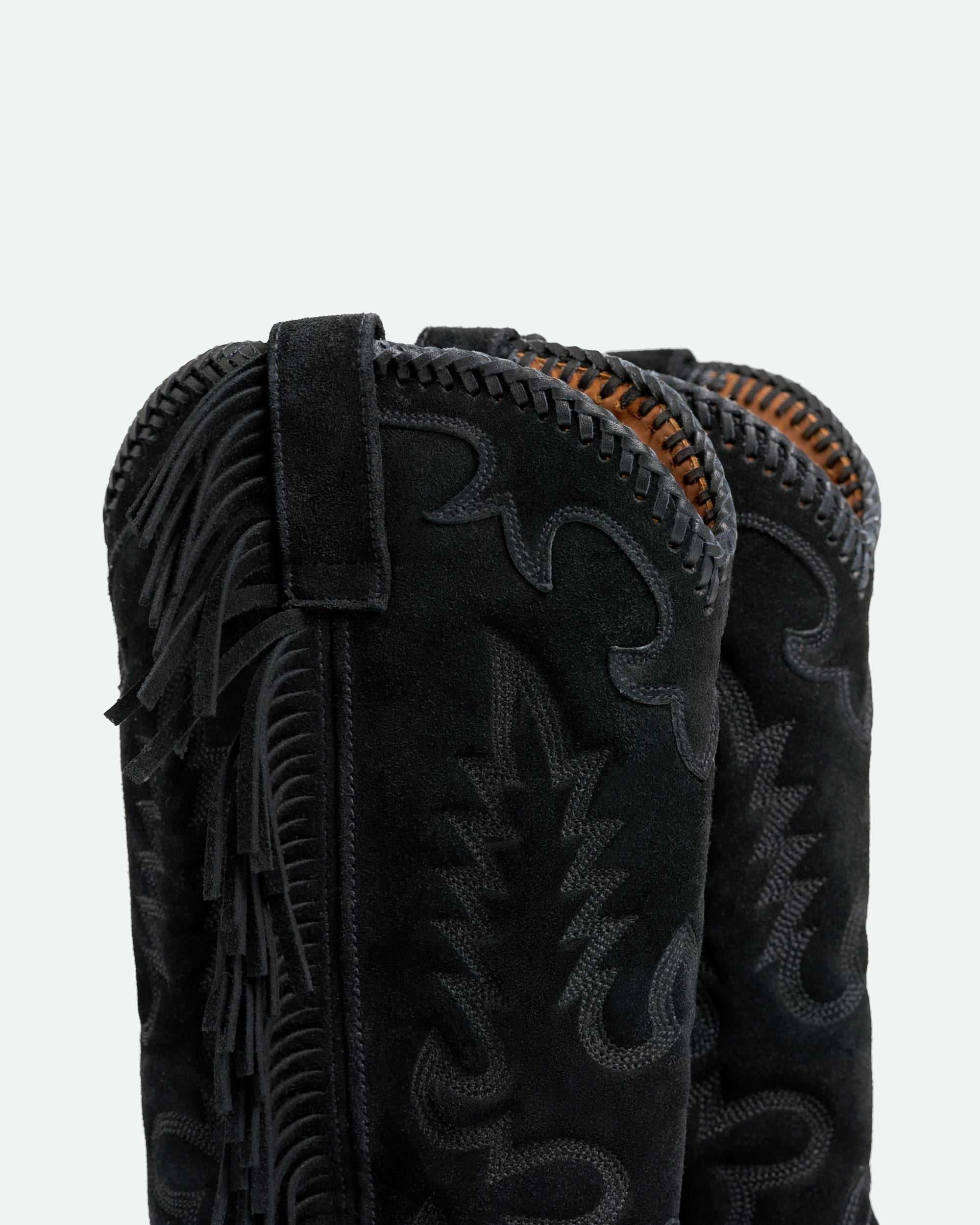 Midnight Black Fringes