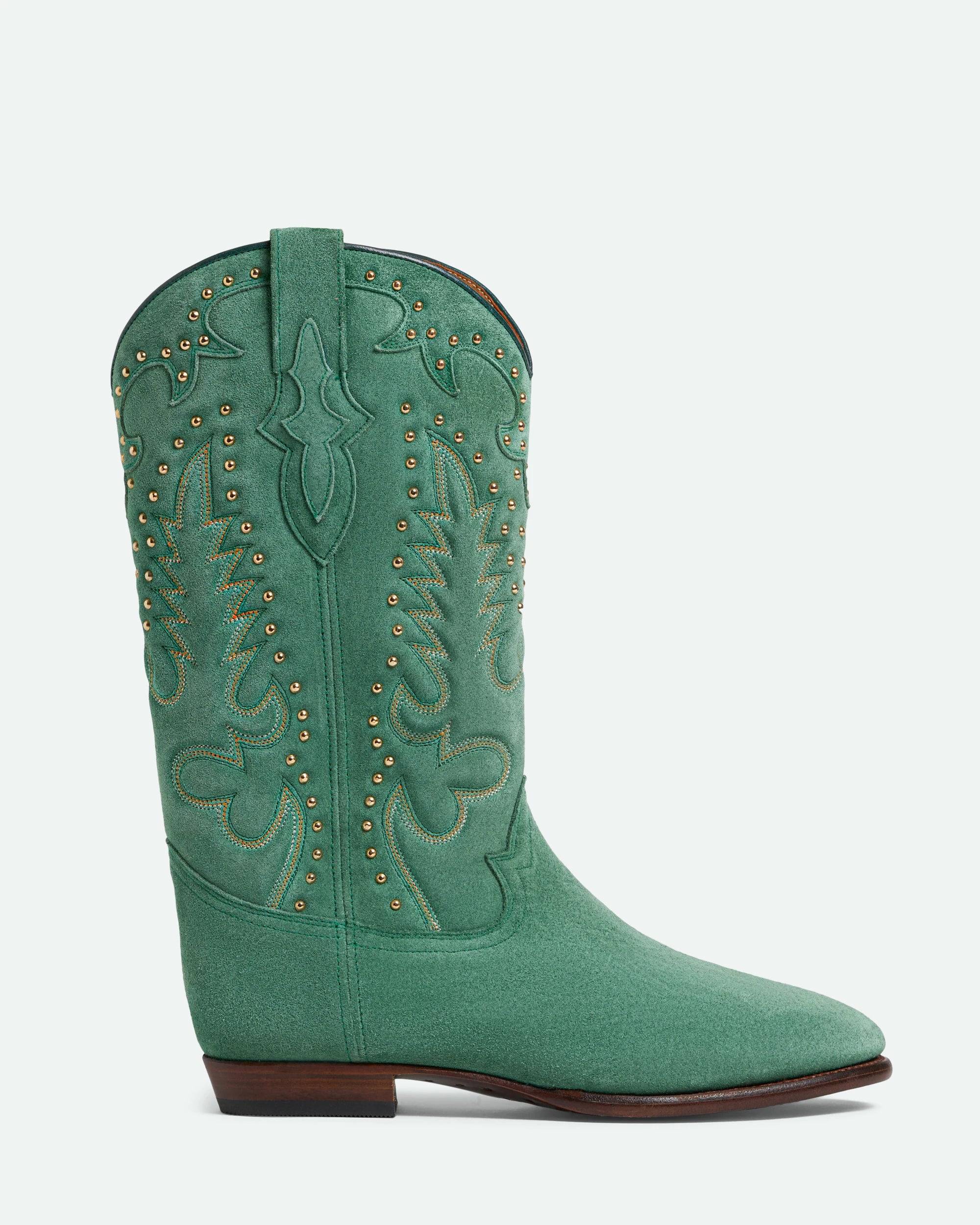 Midnight Studs Green