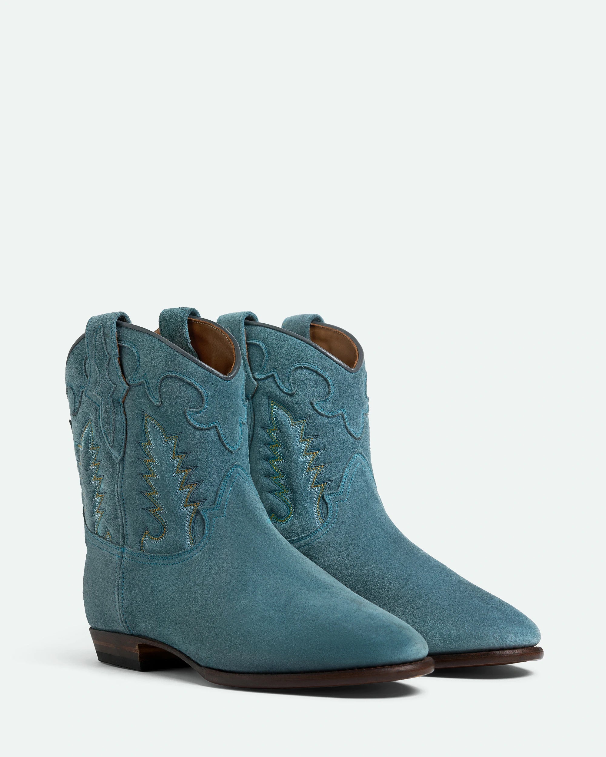 Early Midnight Suede Denim